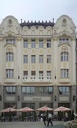 Palace of the Hungarian exchange bank (Uhorská eskontná a zmenárenská banka)