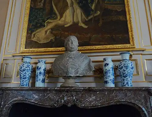Armand Gaston Maximilien de Rohan, bust in the library of Palais Rohan, Strasbourg (after 1730)