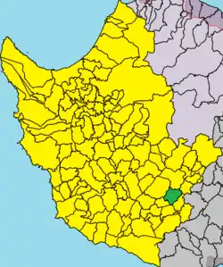 Trachypedoula in Paphos District, Cyprus.