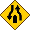 P-38 Dual carriageway ends