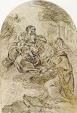 J-F. Parrocel, The Holy Virgin with Jesus