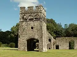 Part of Lamphey Bishop's Palace