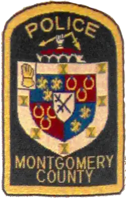 Patch of the Montgomery County Police Department (1955–1972)
