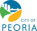 Official logo of Peoria, Illinois