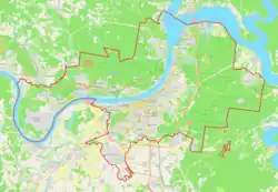 Mulyanka is located in Perm