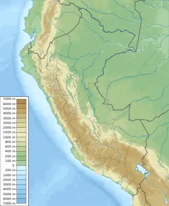 Lima is located in Peru