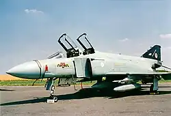 Barley grey coloured F-4 Phantom of the RAF