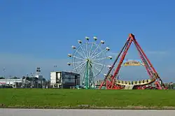 Amusement rides at the Adams County Fairgrounds