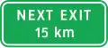 Next exit