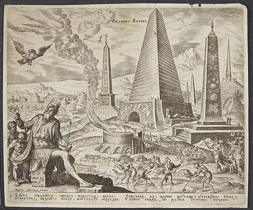 The Great Pyramid of Giza: "Piramides Aegypti"
