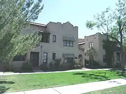 The Greystone Apartments was built in 1930 and is located at 645-649 N. Fourth Avenue. It was listed in the Phoenix Historic Property Register in September 1986.