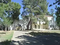 The Mrs. Leonard George House was built in 1929 and is located at 6611 N. Central Ave. It was listed in the Phoenix Historic Properties Register in March 2003.