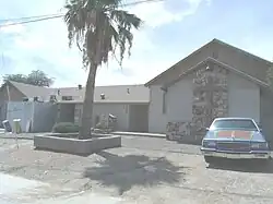 The First Mennonite Church of Sunnyslope was built in 1949 alongside the older Mennonite Church Meetinghouse, which was built in 1946. It is located at 9835 N. 7th Street, in Sunnyslope.