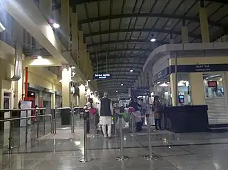 Concourse of this metro station