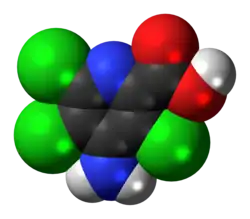 Picloram molecule