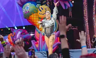 Pink at the Summer Carnival