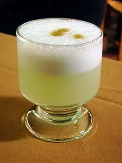 Image 45Many in both Peru and Chile consider pisco sour their national drink. (from List of national drinks)