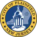 Official seal of Plainfield, New Jersey