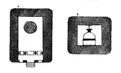 Map and section of the Chaitya.