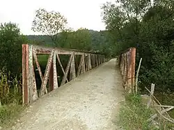 Bridge in Berbești (opened in 1883)