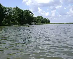 Śniardwy Lake at the Pisz Forest near Ruciane-Nida