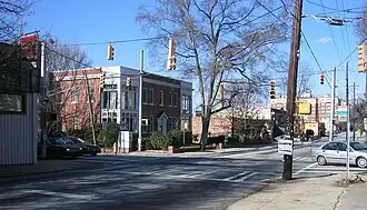 Corner of North Avenue and Highland Avenue