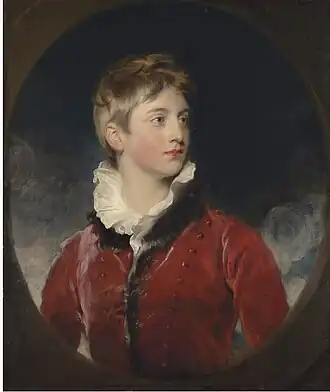 Portrait of Frederick Stewart by Thomas Lawrence