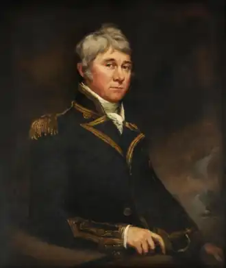 Portrait of Captain Samuel Brooking by James Northcote