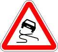 Slippery road