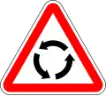 Roundabout ahead