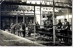 Interior of the camp kitchen