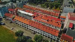 Pre-war shophouses in Bugis's Tan Quee Lan Street