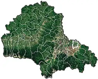 Location within the county