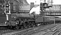 A Blackpool express entering Preston in 1962