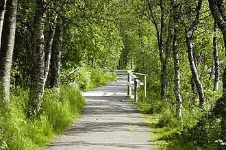 Nature path near Prestvannet