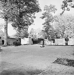 Het Loo House, the prince's childhood residence, in Apeldoorn in 1975