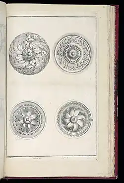 Rosettes, 17th or 18th centuries, print, Cooper Hewitt, Smithsonian Design Museum