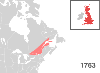 The Province of Quebec from 1763 to 1783