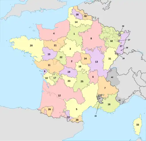 Provinces of France before the revolution