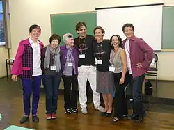 QP conference organisers at the QP 4 conference in Rio de Janeiro