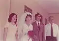 Quah Chin Lai (furthest right) hosting his grandson's wedding (Quah Chin Siong's (柯振翔) and Soh Beow Seng's wedding) c. 1970s at 4 Walton Road. The wedding album is an artefact kept in Singapore National Museum - Asian Civilisation.