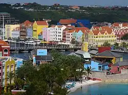 Colorful historic part of Willemstad