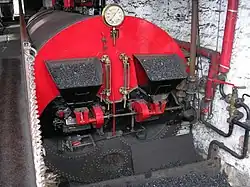 Lancashire Boiler with feeders