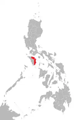 Jurisdiction of the metropolitan see of the Roman Catholic apostolic vicariate of Calapan.