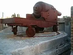 RML 11 inch 25 ton gun at Fort George, Bermuda.
