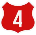 National Road 4 shield}}