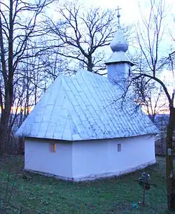 Wooden church in Ogești