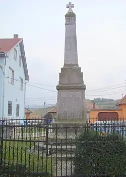 World War I memorial in Jina