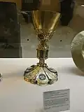 Cup of Giovanni Maria Parravicino, 15th-16th century, bottega valtellinese.