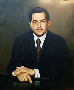 Rafael Hernández Colón (JD 1956), 4th governor of Puerto Rico first term (1973-1977), second term (1985-1993, State Senator, Puerto Rico Senate (1969-1973)